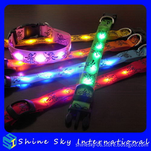 Newest Best Selling Flashing Led Dog Training Collar